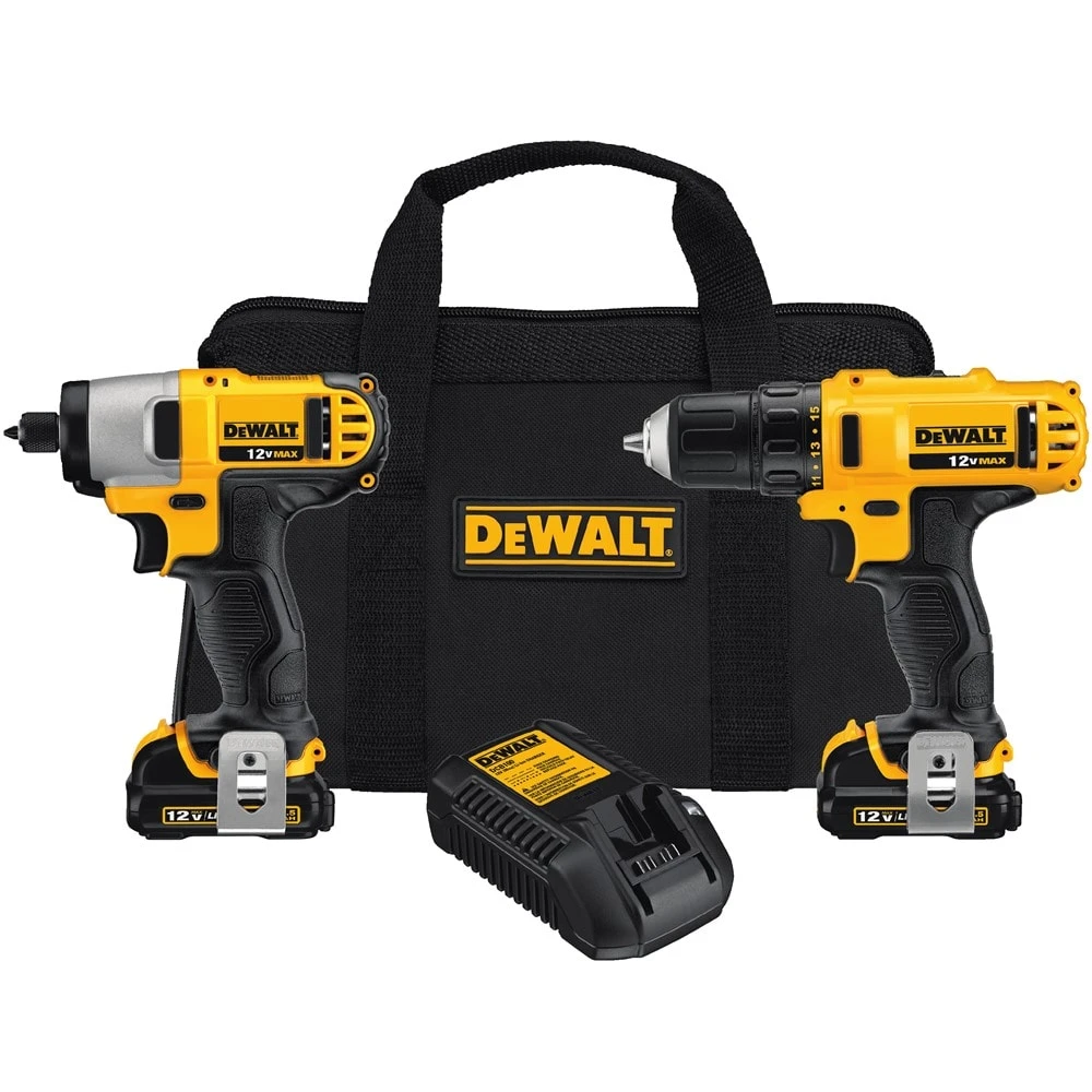DEWALT 2-Tool 12-Volt Max Power Tool Combo Kit With Soft Case (2-Batteries And Charger Included) 1 DEWALT 2-Tool 12-Volt Max Power Tool Combo Kit With Soft Case (2-Batteries And Charger Included)
