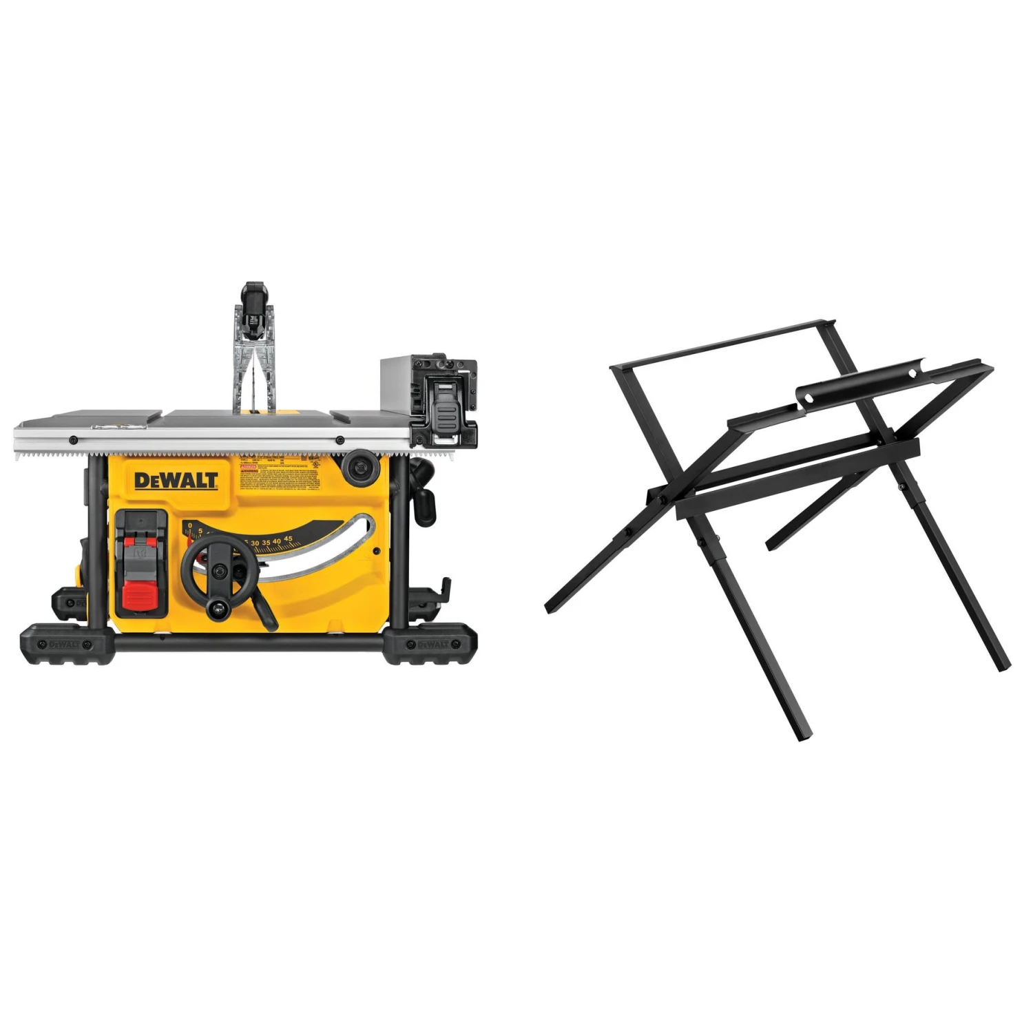DEWALT 8.25-in 15 -Amp Portable Jobsite Table Saw With Folding Stand 1 DEWALT 8.25-in 15 -Amp Portable Jobsite Table Saw With Folding Stand