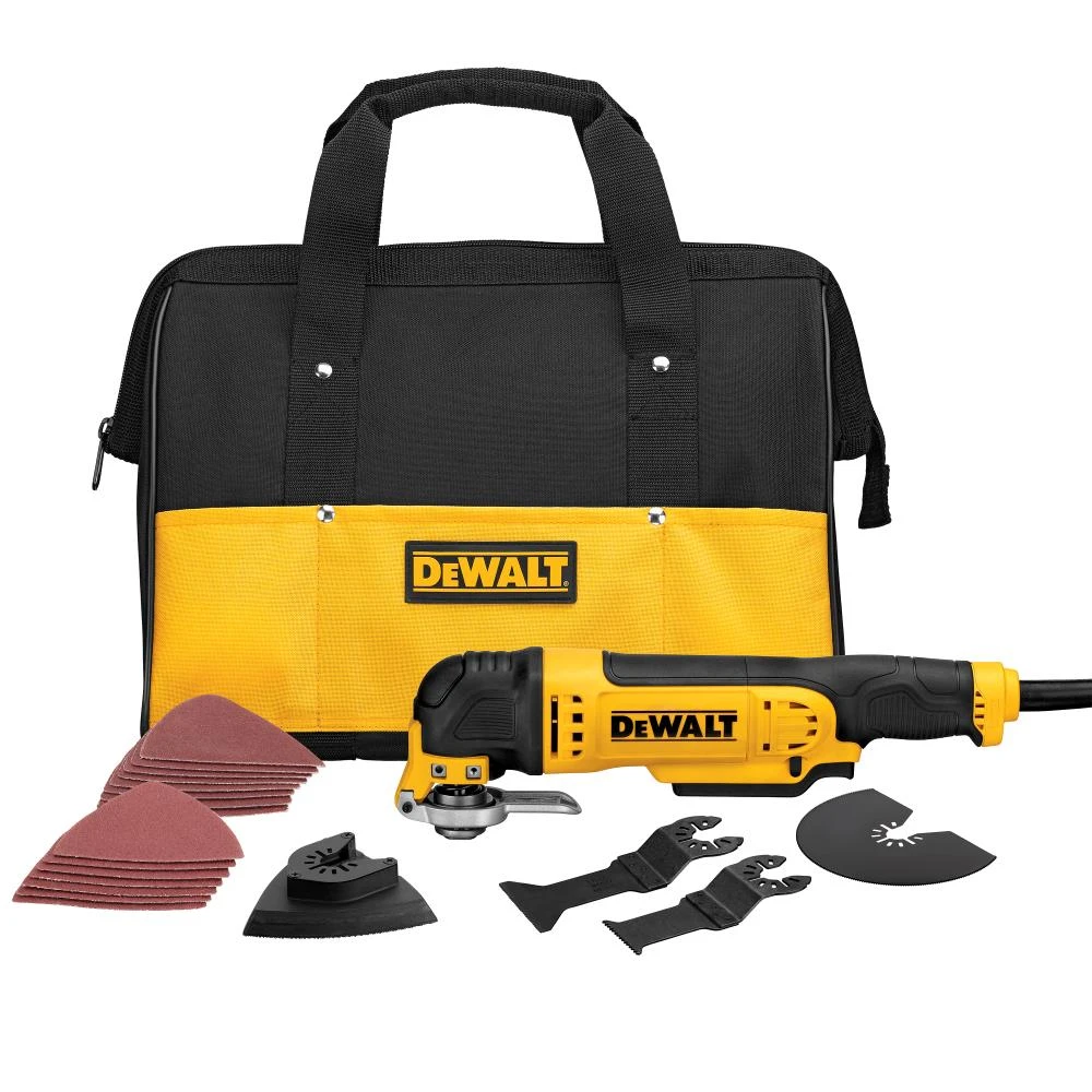 DEWALT 3 -Amp 3-speed 29 -Piece Oscillating Multi-Tool With Soft ( ) 1 DEWALT 3 -Amp 3-speed 29 -Piece Oscillating Multi-Tool With Soft ( ) -DeWALT 43195475