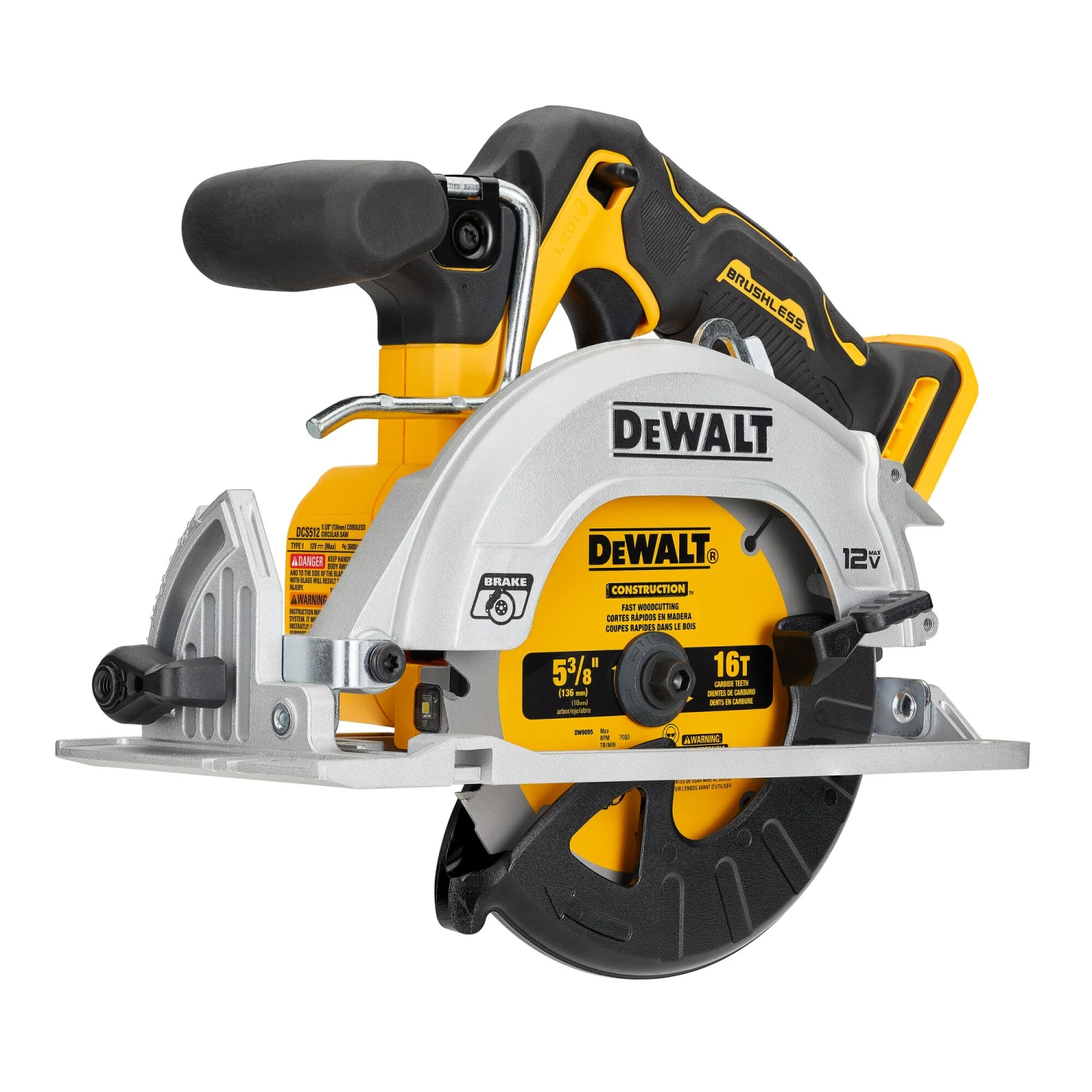 DEWALT XTREME 12-volt Max 5-3/8-in Brushless Cordless Circular Saw (Battery Not Included And Charger Not Included) 11 DEWALT XTREME 12-volt Max 5-3/8-in Brushless Cordless Circular Saw (Battery Not Included And Charger Not Included) - Image 11