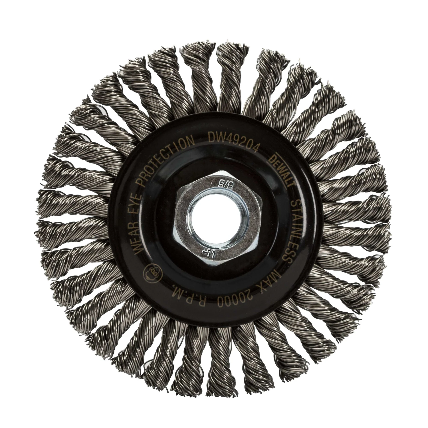 DEWALT 4.0-in Coarse Wire Wheel Angle Grinder 2 DEWALT 4.0-in Coarse Wire Wheel Angle Grinder - Image 2