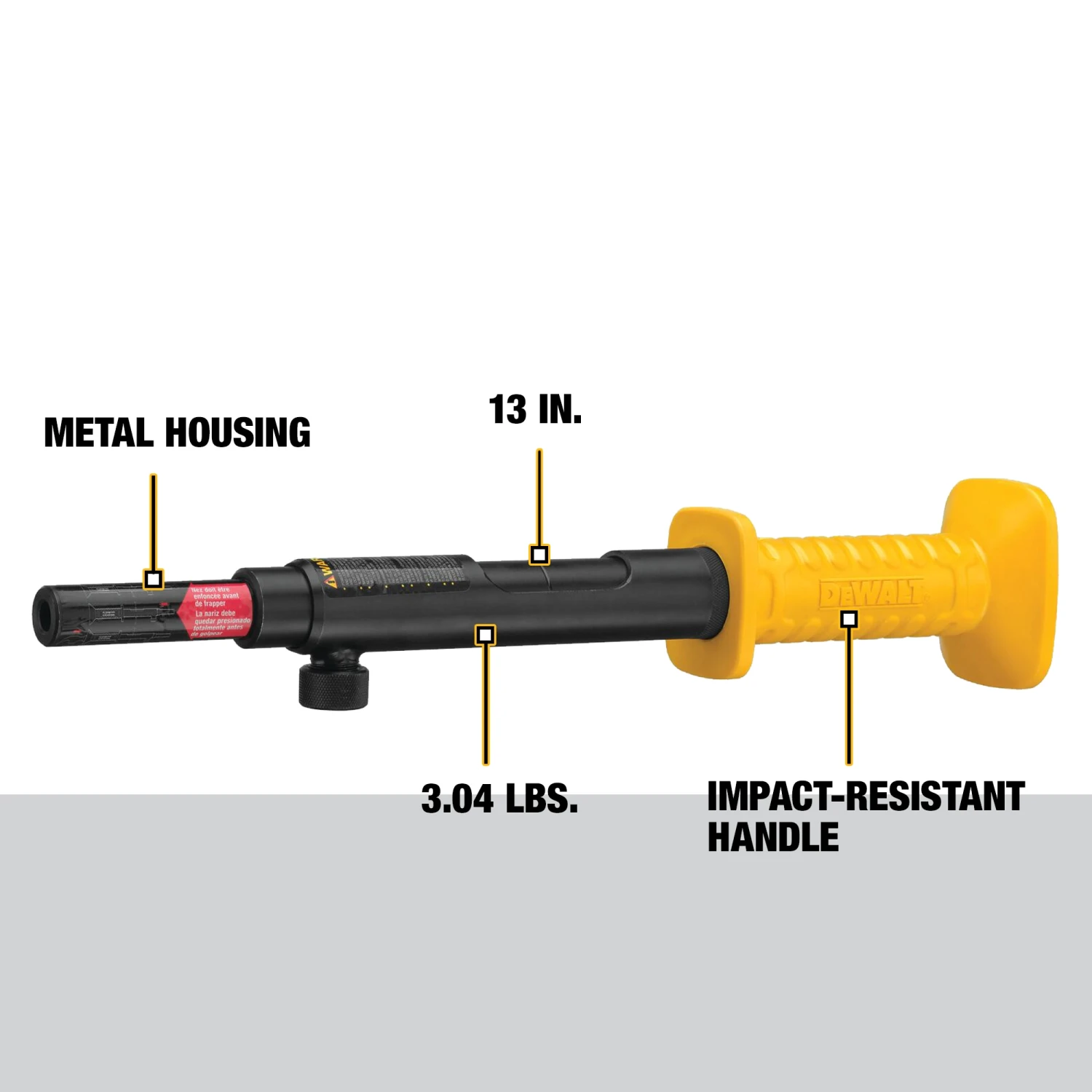 DEWALT Single Shot Powder Actuated Hammer Tool 2 DEWALT Single Shot Powder Actuated Hammer Tool - Image 2