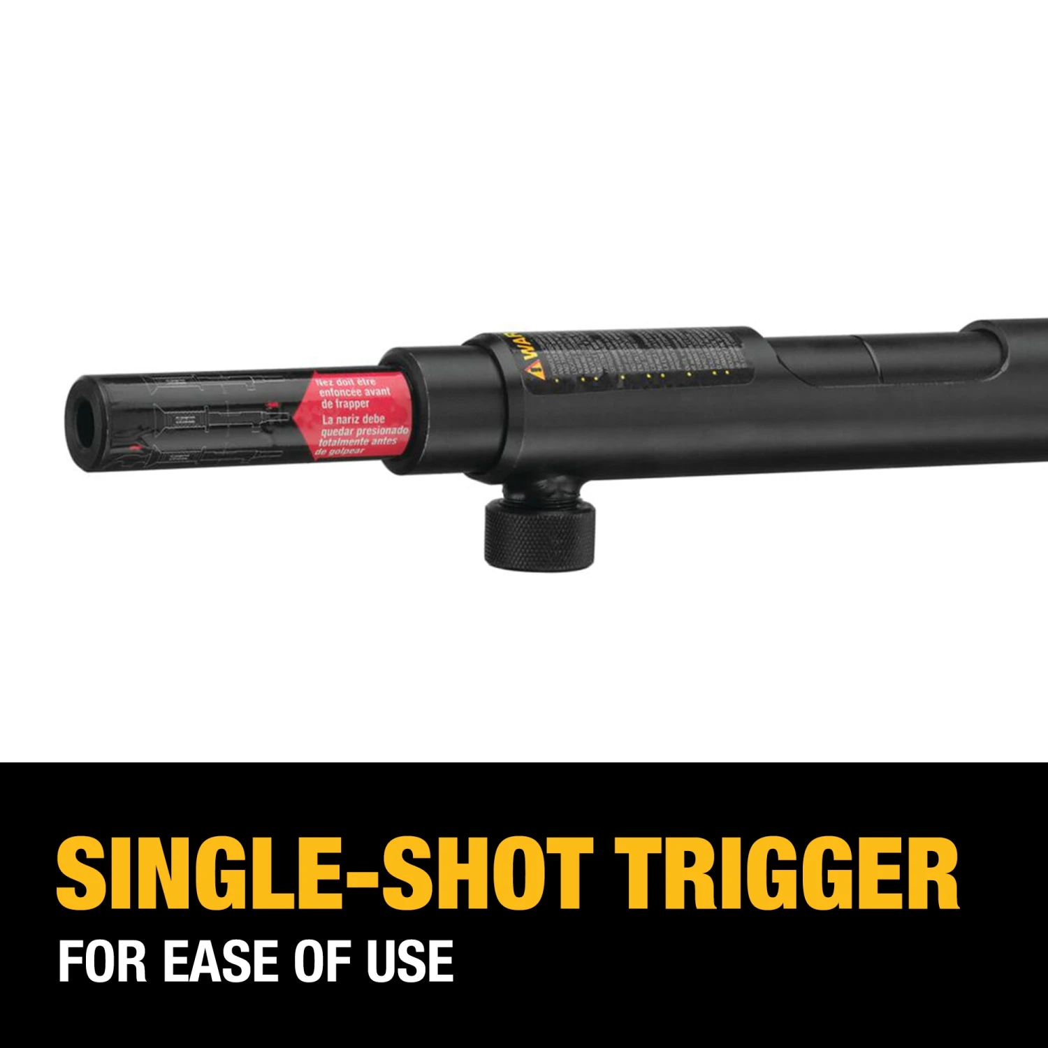 DEWALT Single Shot Powder Actuated Hammer Tool 4 DEWALT Single Shot Powder Actuated Hammer Tool - Image 4