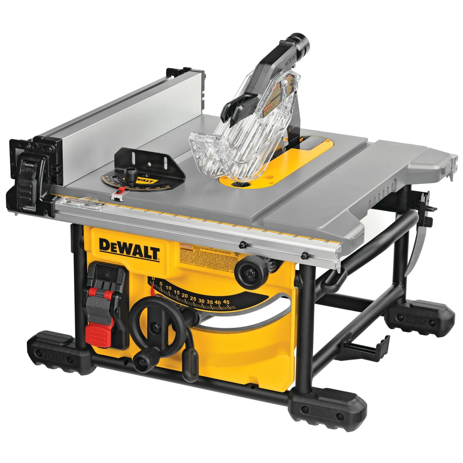 DEWALT 8.25-in 15 -Amp Portable Jobsite Table Saw With Folding Stand 17 DEWALT 8.25-in 15 -Amp Portable Jobsite Table Saw With Folding Stand - Image 17