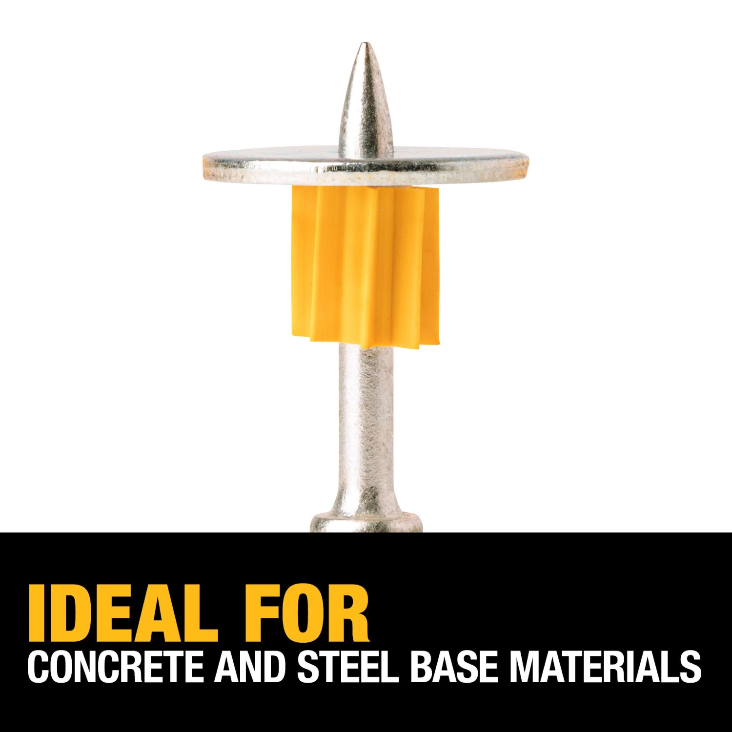 DEWALT 100 -Pack 1-1/4-in Washered Drive Pin 4 DEWALT 100 -Pack 1-1/4-in Washered Drive Pin - Image 4