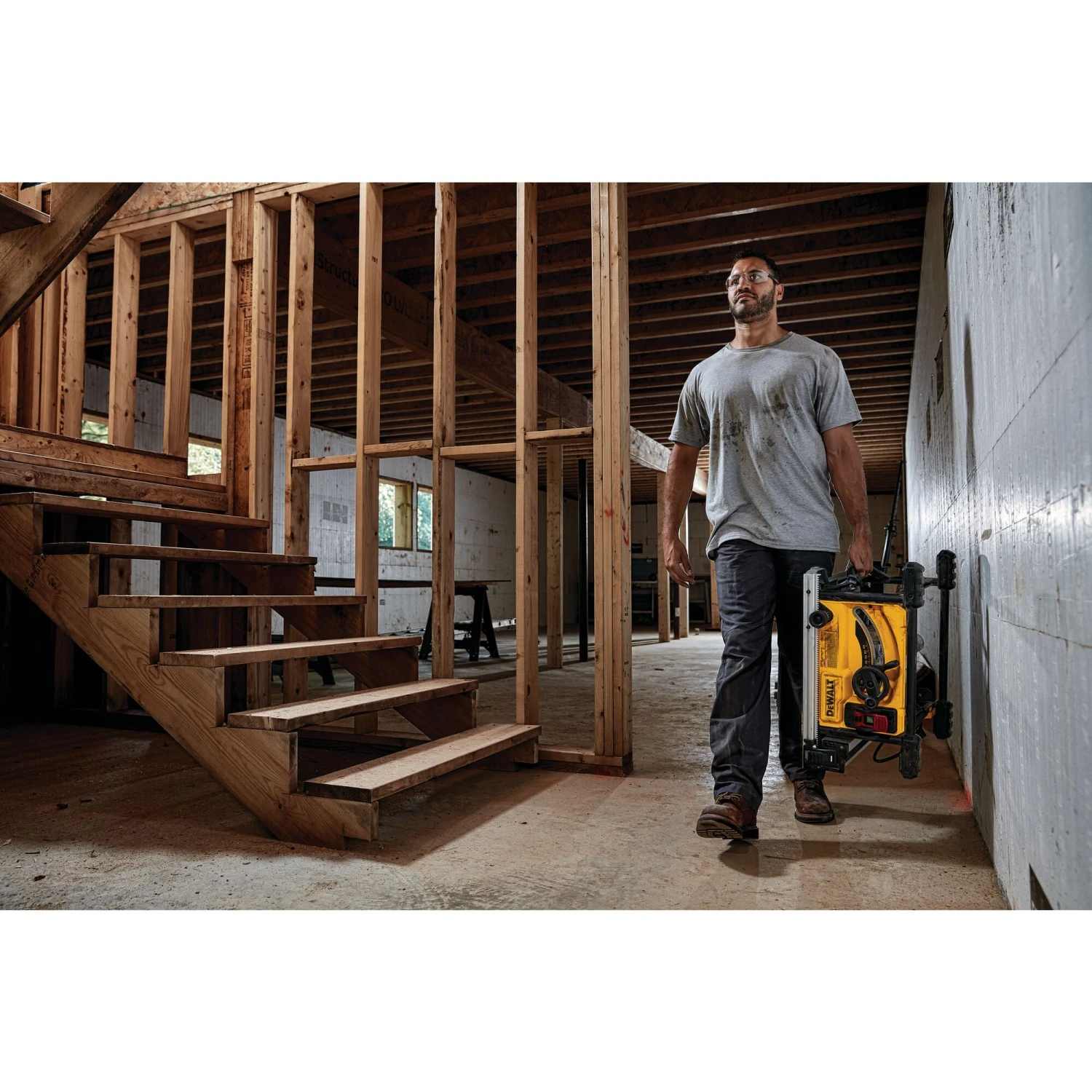 DEWALT 8.25-in 15 -Amp Portable Jobsite Table Saw With Folding Stand 19 DEWALT 8.25-in 15 -Amp Portable Jobsite Table Saw With Folding Stand - Image 19