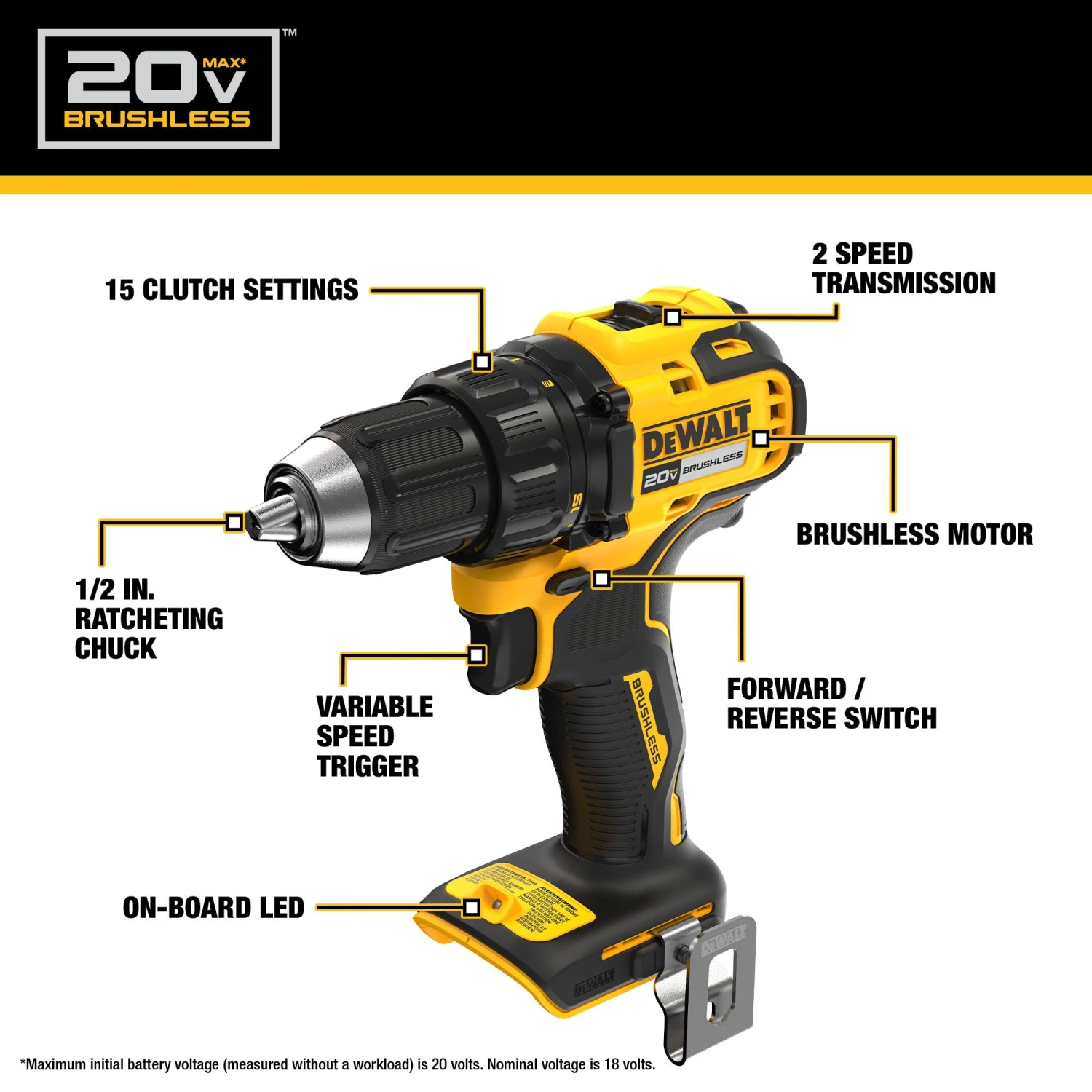 DEWALT 20V MAX 3-TOOL COMBO KIT 5 DEWALT 20V MAX 3-TOOL COMBO KIT - Image 5