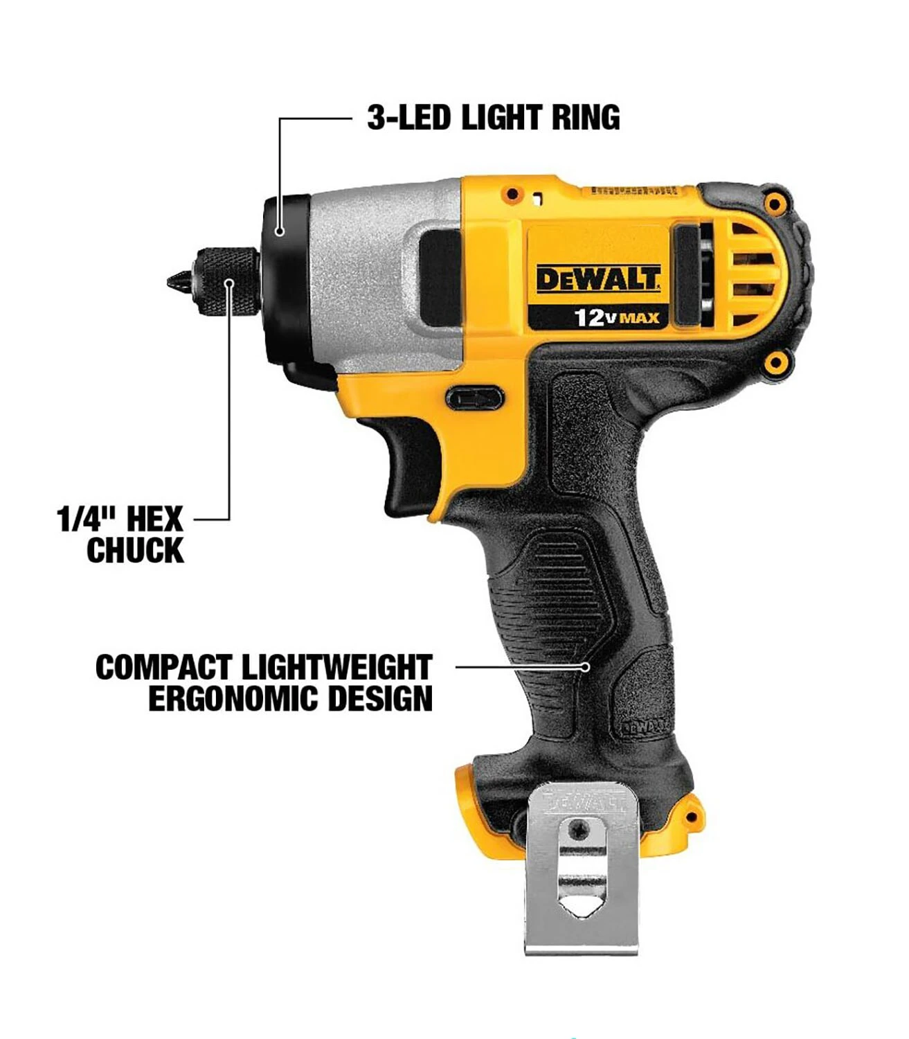DEWALT 2-Tool 12-Volt Max Power Tool Combo Kit With Soft Case (2-Batteries And Charger Included) 4 DEWALT 2-Tool 12-Volt Max Power Tool Combo Kit With Soft Case (2-Batteries And Charger Included) - Image 4