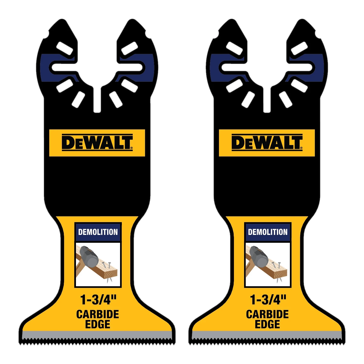 DEWALT ELITE SERIES 2 -Pack Carbide Oscillating Tool Blade 1 DEWALT ELITE SERIES 2 -Pack Carbide Oscillating Tool Blade -DeWALT 64882751