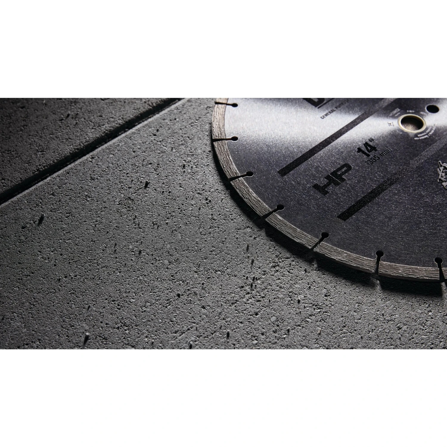 DEWALT HP Segemented Diamonds 14-in Dry Segmented Rim Diamond Saw Blade 8 DEWALT HP Segemented Diamonds 14-in Dry Segmented Rim Diamond Saw Blade - Image 8