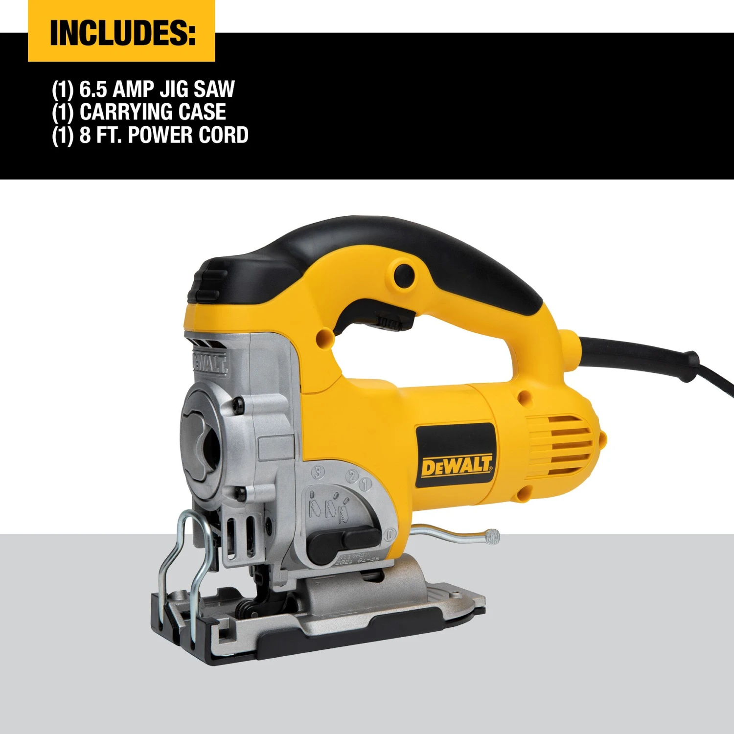 DEWALT 6.5 -Amp Variable Speed Keyless Jigsaw 2 DEWALT 6.5 -Amp Variable Speed Keyless Jigsaw -DeWALT 65399511