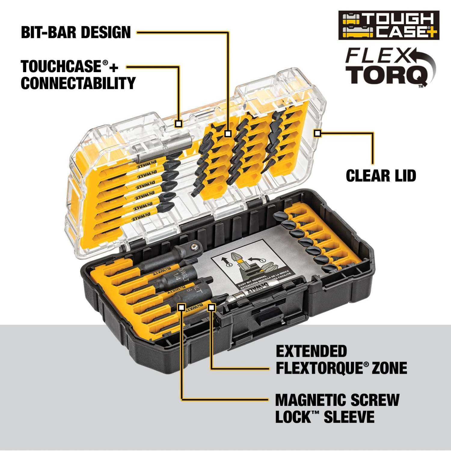 DEWALT FlexTorq Impact Driver Bit Set 40 -Piece 3 DEWALT FlexTorq Impact Driver Bit Set 40 -Piece - Image 3
