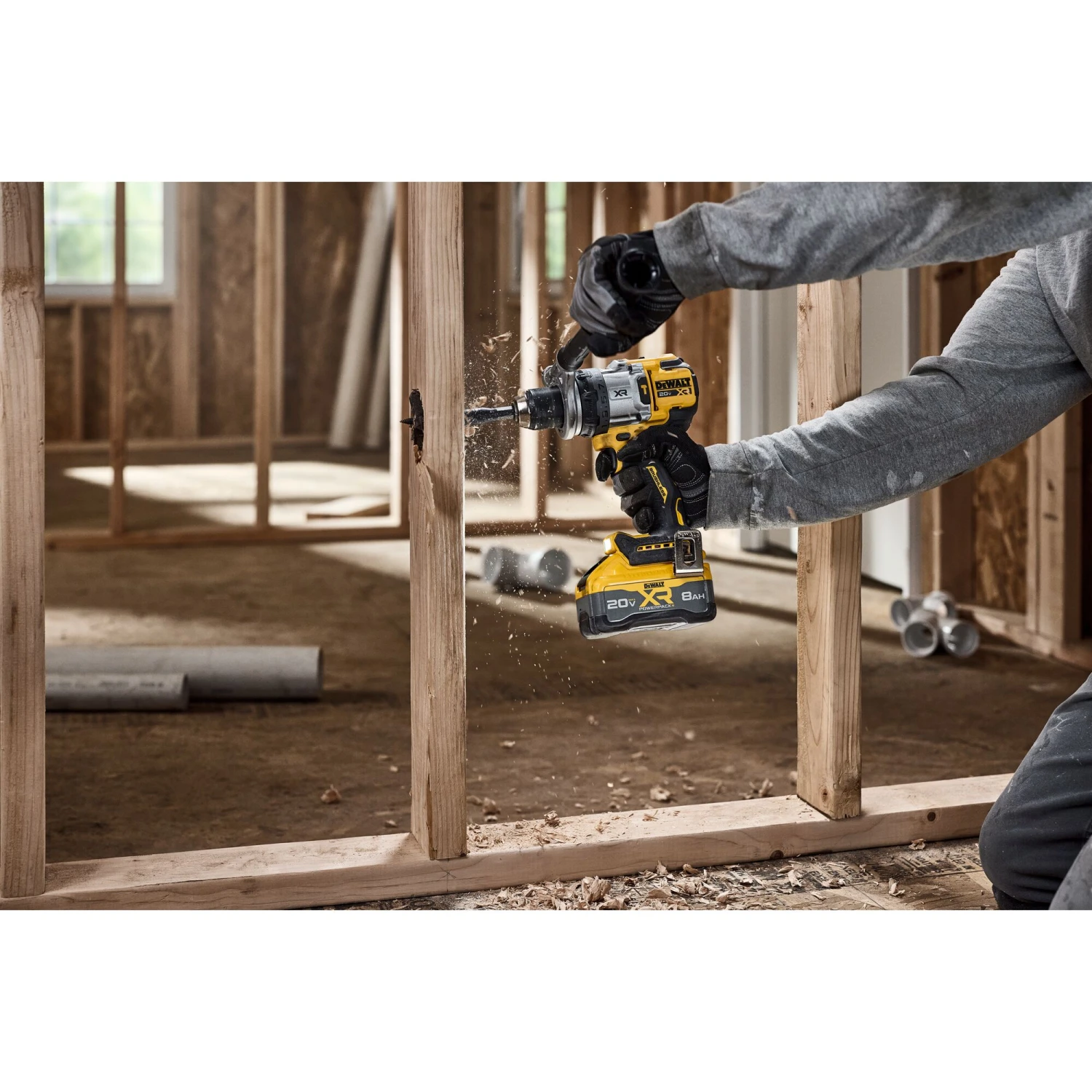 DEWALT XR 1/2-in 20-volt Max Variable Speed Brushless Cordless Hammer Drill ( 1 -Batteries And Charger Included ) 20 DEWALT XR 1/2-in 20-volt Max Variable Speed Brushless Cordless Hammer Drill ( 1 -Batteries And Charger Included ) - Image 20