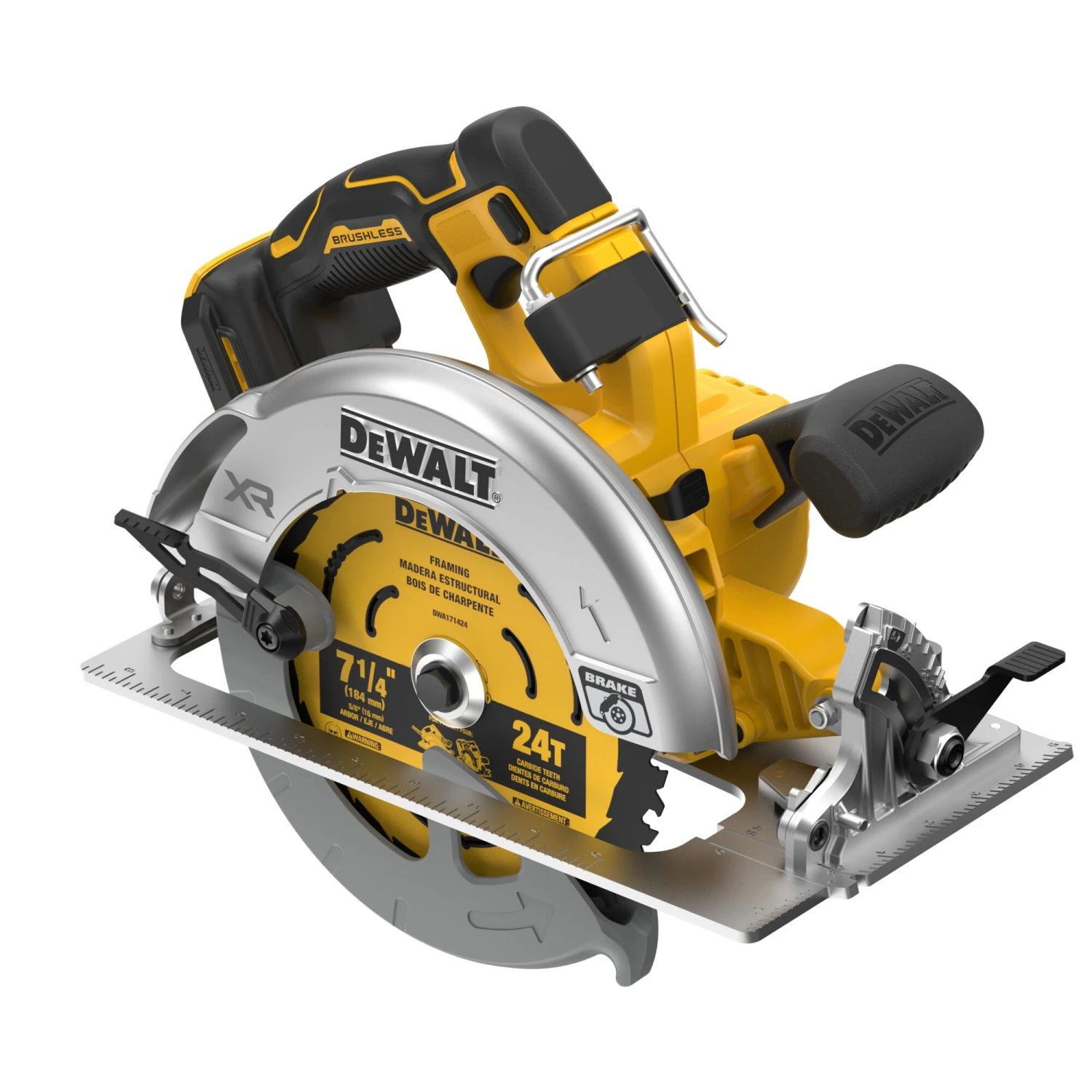 DEWALT XR 20-volt Max 7-1/4-in Brushless Cordless Circular Saw (Battery Not Included And Charger Not Included) 12 DEWALT XR 20-volt Max 7-1/4-in Brushless Cordless Circular Saw (Battery Not Included And Charger Not Included) - Image 12