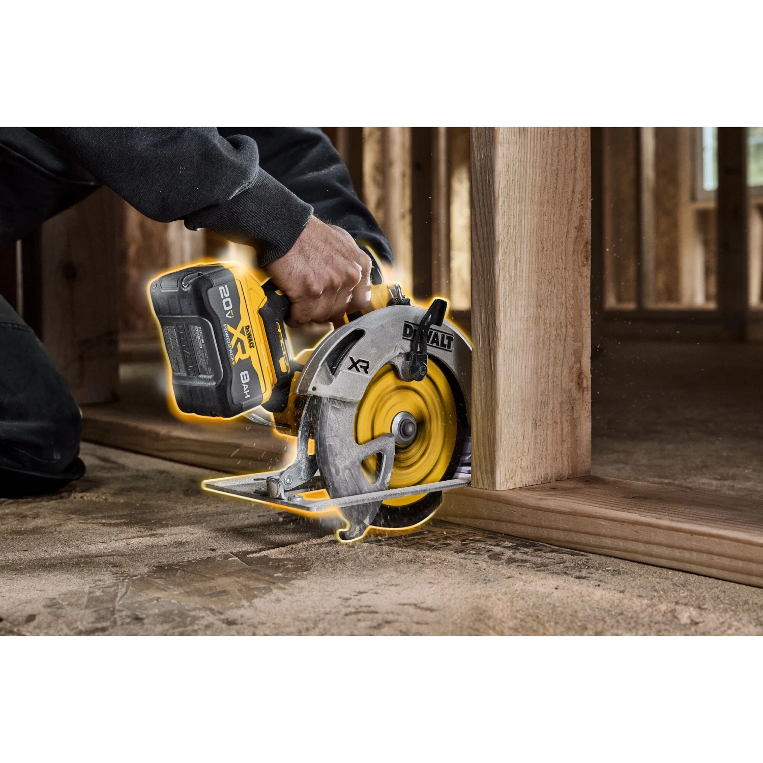 DEWALT XR 20-volt Max 7-1/4-in Brushless Cordless Circular Saw (Battery Not Included And Charger Not Included) 17 DEWALT XR 20-volt Max 7-1/4-in Brushless Cordless Circular Saw (Battery Not Included And Charger Not Included) - Image 17
