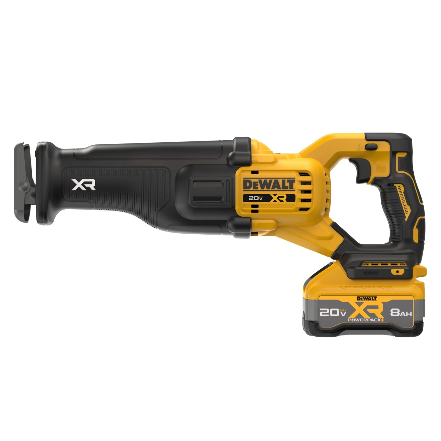 DEWALT XR 20-volt Max Variable Speed Brushless Cordless Reciprocating Saw ( Battery Included And Charger Included ) 12 DEWALT XR 20-volt Max Variable Speed Brushless Cordless Reciprocating Saw ( Battery Included And Charger Included ) - Image 12