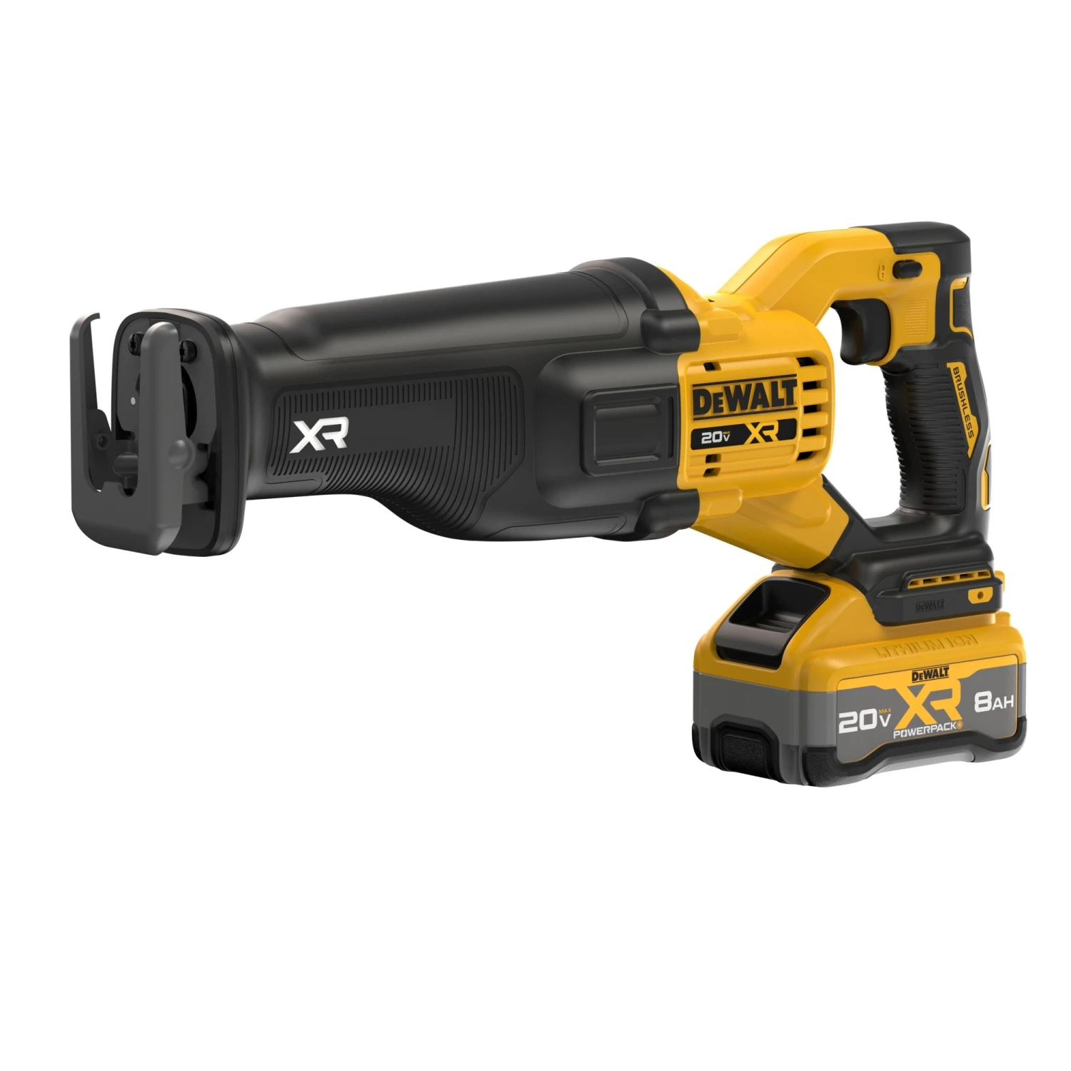 DEWALT XR 20-volt Max Variable Speed Brushless Cordless Reciprocating Saw ( Battery Included And Charger Included ) 15 DEWALT XR 20-volt Max Variable Speed Brushless Cordless Reciprocating Saw ( Battery Included And Charger Included ) - Image 15