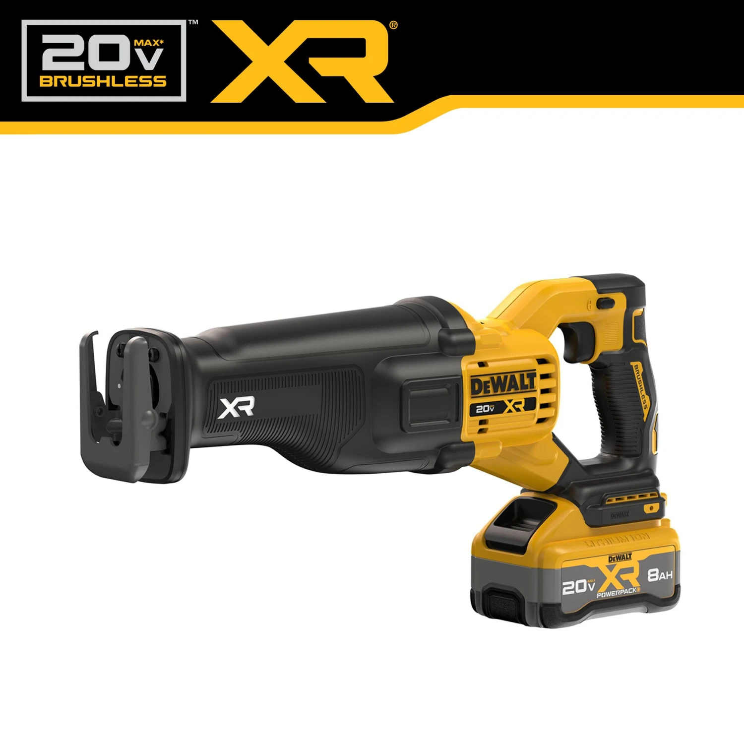 DEWALT XR 20-volt Max Variable Speed Brushless Cordless Reciprocating Saw ( Battery Included And Charger Included ) 11 DEWALT XR 20-volt Max Variable Speed Brushless Cordless Reciprocating Saw ( Battery Included And Charger Included ) - Image 11