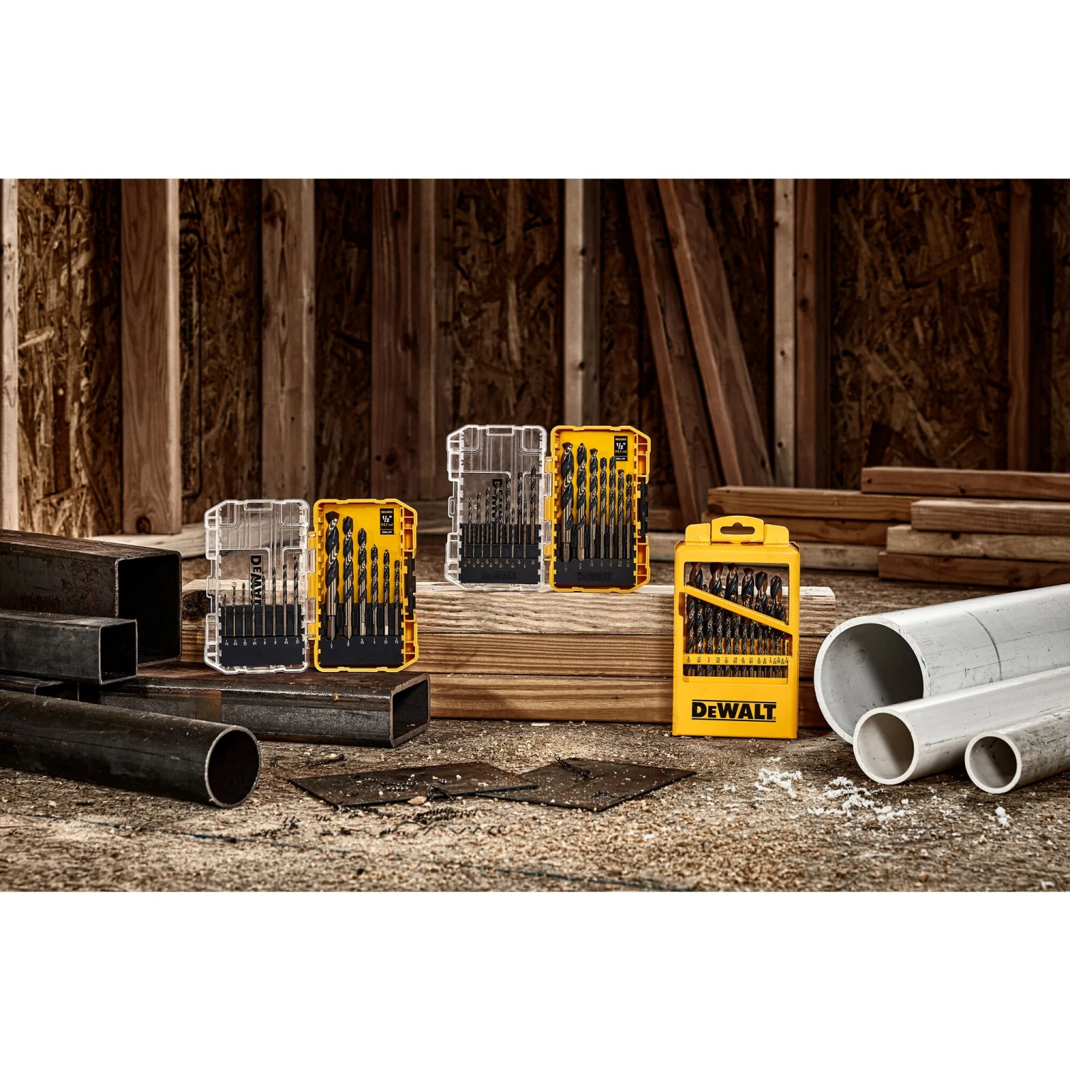 DEWALT 14 -Piece Assorted X Black And Gold Coated HSS Jobber Length Twist Drill Bit Set 12 DEWALT 14 -Piece Assorted X Black And Gold Coated HSS Jobber Length Twist Drill Bit Set - Image 12