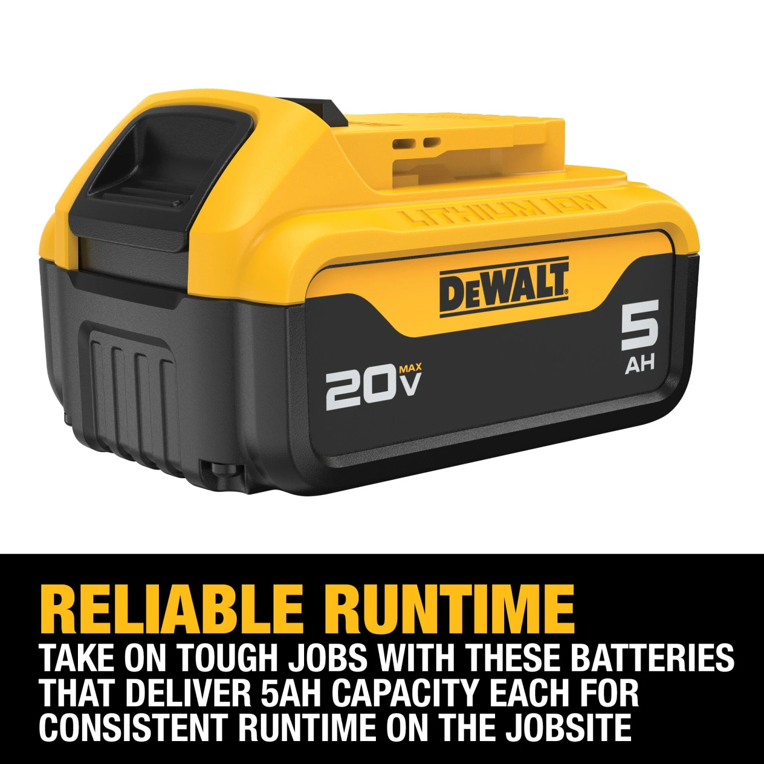 DEWALT 20V MAX 5-Tool Power Tool Combo Kit (2-Batteries And Charger Included) 13 DEWALT 20V MAX 5-Tool Power Tool Combo Kit (2-Batteries And Charger Included) - Image 13