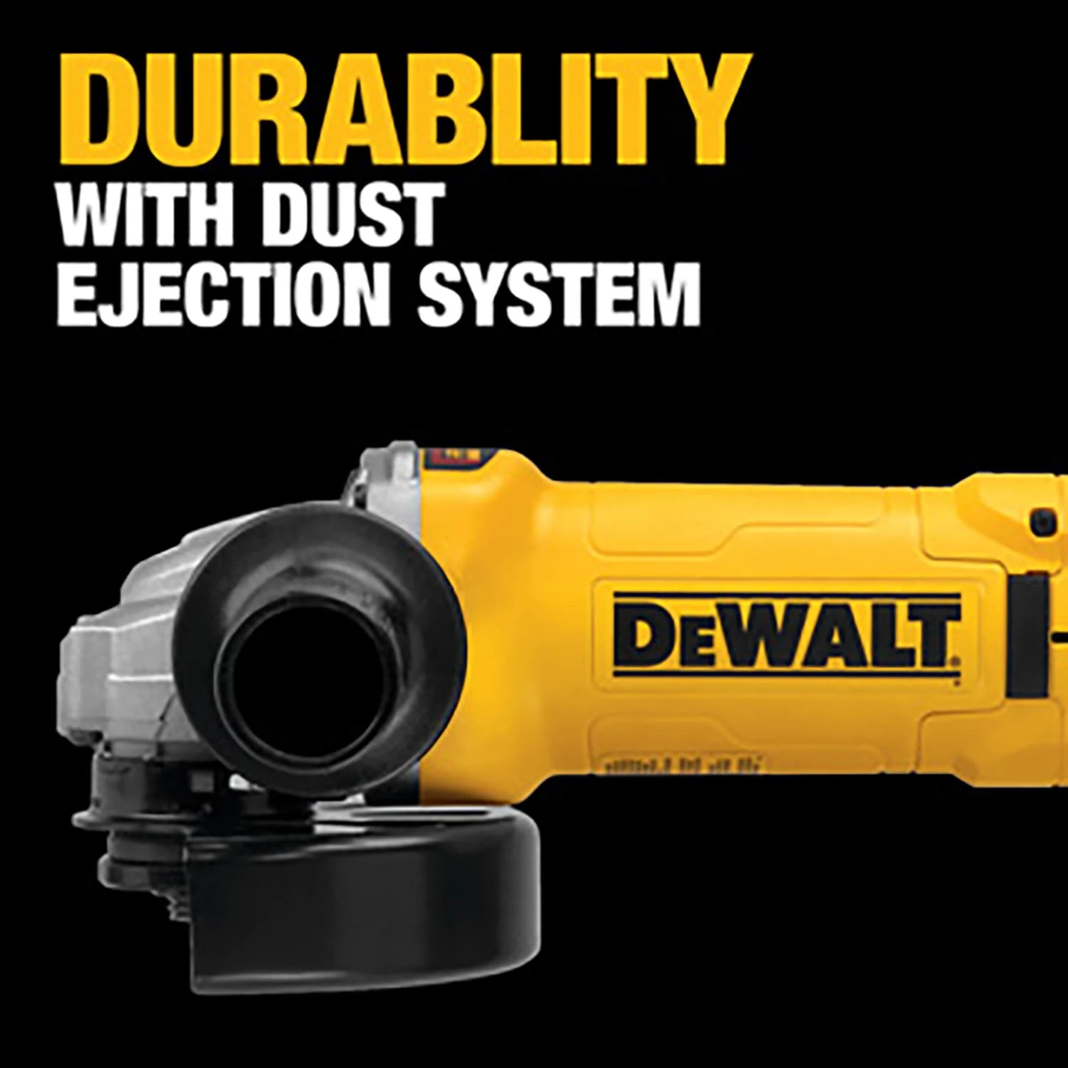 DEWALT 4.5-in 13-Amp Trigger Switch Angle Grinder 8 DEWALT 4.5-in 13-Amp Trigger Switch Angle Grinder - Image 8