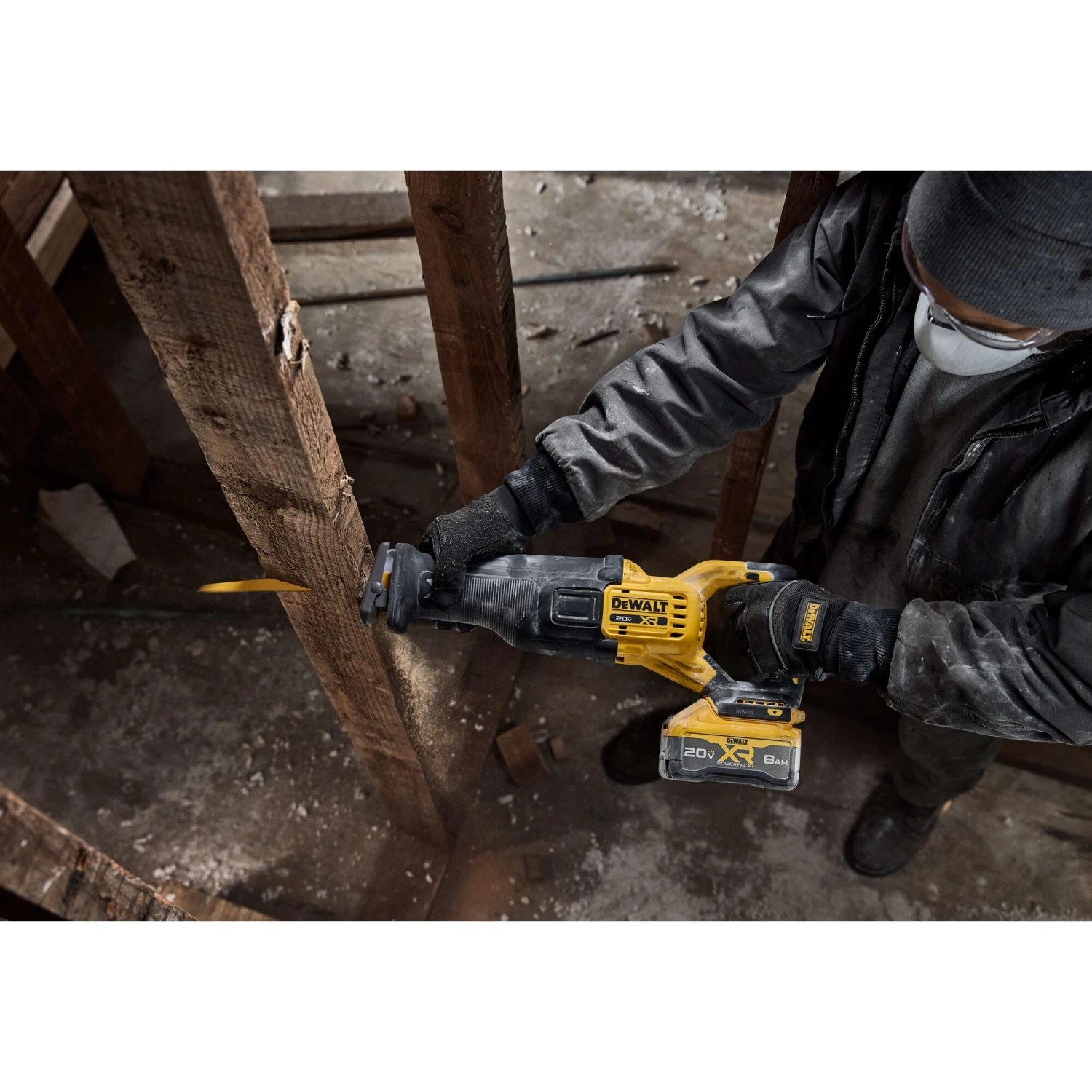 DEWALT XR 20-volt Max Variable Speed Brushless Cordless Reciprocating Saw ( Battery Included And Charger Included ) 19 DEWALT XR 20-volt Max Variable Speed Brushless Cordless Reciprocating Saw ( Battery Included And Charger Included ) - Image 19