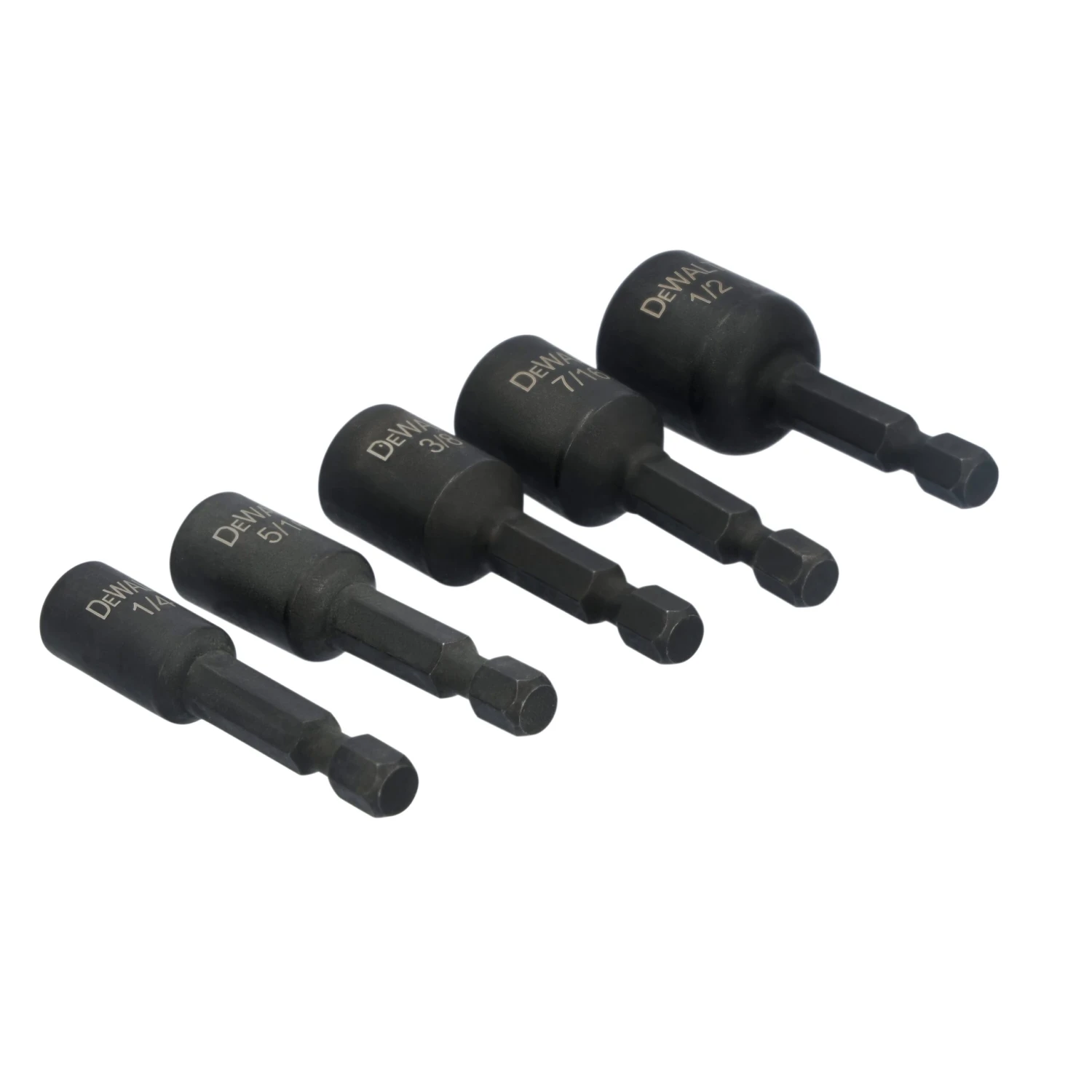 DEWALT 1/4-in X 1-15/16-in Nutsetter Impact Driver Bit Set 5 -Piece 4 DEWALT 1/4-in X 1-15/16-in Nutsetter Impact Driver Bit Set 5 -Piece - Image 4